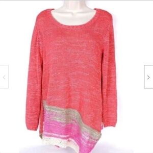 Soft Surroundings Sweater Women's Petite Small Crew Neck